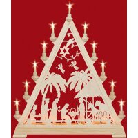 Taulin triangle arch motif Christi nativity