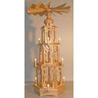 Seidel Christmas pyramid without figures motif forest