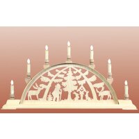 Seidel candle arch motif forest