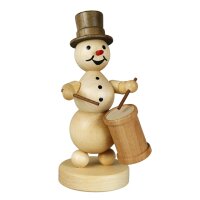 Wagner snowman musician with long drum