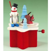 Graupner music box snowman with winder