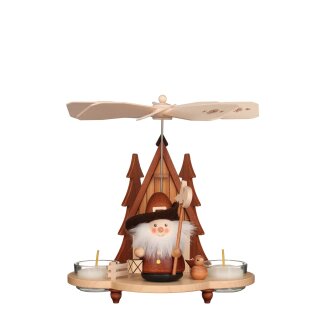 Christian Ulbricht tealight pyramid night watchman nature