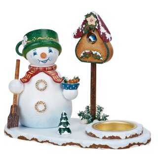 Hubrig smoker snowman with tealight