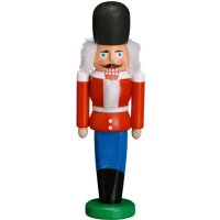 Seiffener Volkskunst eG nutcracker Dane red