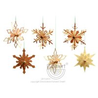 Kuhnert snowflakes 6 parts