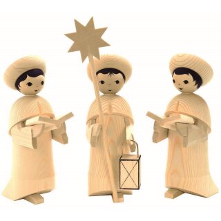 Ulmik carolers figures 3 parts 