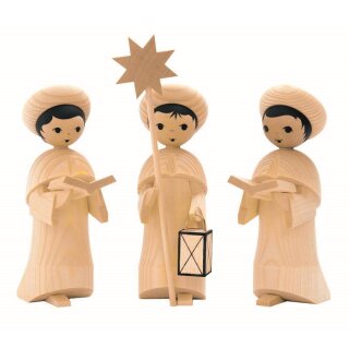 Ulmik carolers figures 3 parts 