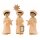 Ulmik carolers figures 3 parts 