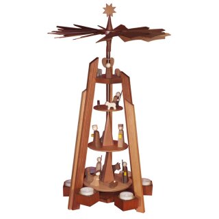 Ulmik pyramid nativity rosewood - 4 floors