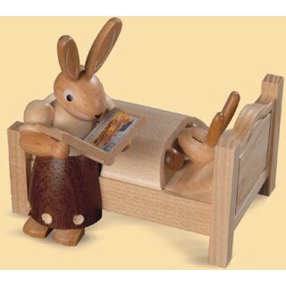 Müller rabbit mother reading Good Night Stories small