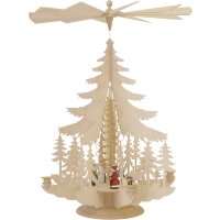 Taulin Pyramide Weihnachtsfiguren farbig