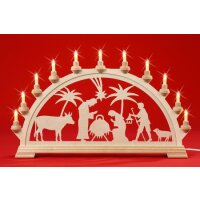 Taulin candle arch Christi nativity old - without front...