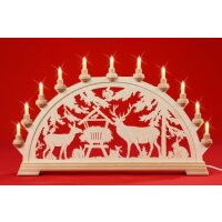 Taulin candle arch deer feeding