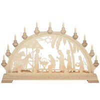 Taulin candle arch Christi nativity in the house - with...