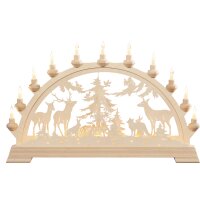 Taulin candle arch animals in the forest - with front...
