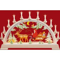 Taulin candle arch Nicholas  - with front lighting