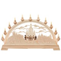 Taulin candle arch Saxonia arch with carolers figures