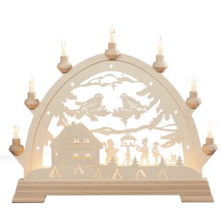 Taulin round arch children with bird house