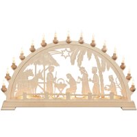 Taulin candle arch Christi nativity in the house - with...