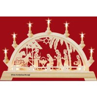 Taulin candle arch Christi nativity in the house -...