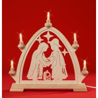 Taulin round arch Christi nativity - without front lighting
