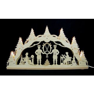 Decor and Design candle arch Ore Mountains 3D