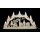 Decor and Design candle arch christmas village with children 3D