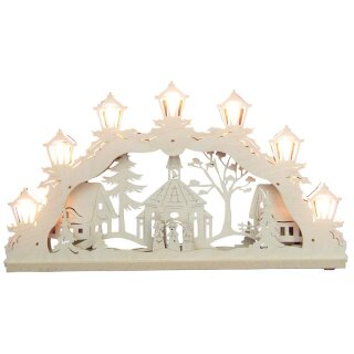 Design & Decor Schwibbogen Seiffener Kirche 3D