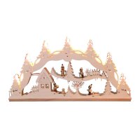 Decor and Design candle arch winter children 3D