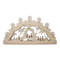 Decor and Design candle arch Christi nativity with...