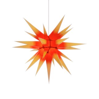 Herrnhut christmas star I7 yellow/red