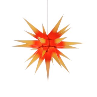 Herrnhut christmas star yellow/red with lighting