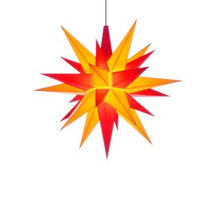 Herrnhut christmas star yellow/red