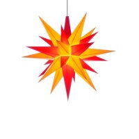 Herrnhut christmas star yellow/red
