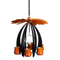 Schalling hanging pyramid Nova anthracite/ orange