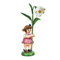 Hubrig flower kid - flower girl with Märzenbecher