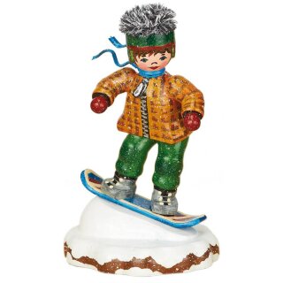 Hubrig winter kid snowboarder