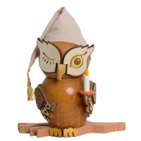 Kuhnert incense figure owl sleepyhead