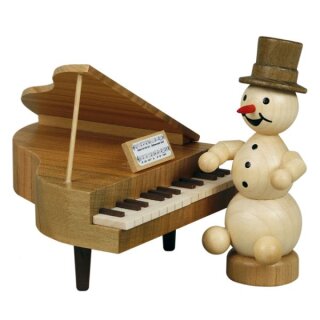 Wagner Schneemannmusikant am Flügel