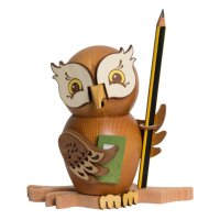 Kuhnert incense figure owl as student