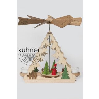 Kuhnert Tischpyramide Weihnachtsmann