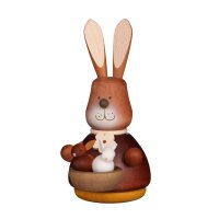 Christian Ulbricht Wackelmännchen Hase mit Babys