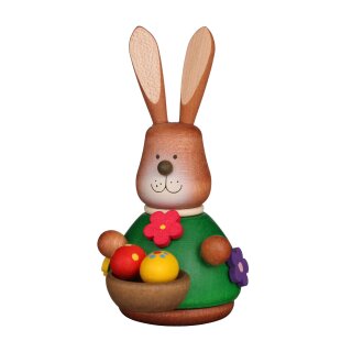 Christan Ulbricht teeter man rabbit with egg basket