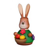 Christan Ulbricht teeter man rabbit with egg basket