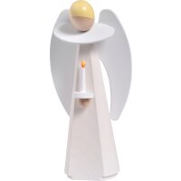 KWO Assembly angel with candle white