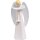 KWO Assembly angel with candle white