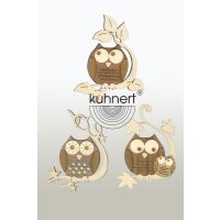 Kuhnert Baumbehang Eule 6er Set