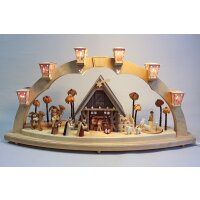 Richard Glässer candle arch Christi nativity