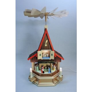 Richard Glässer pyramid advent house small - electric illuminated