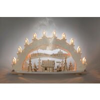 Weigla candle arch winter magic land with integrated...